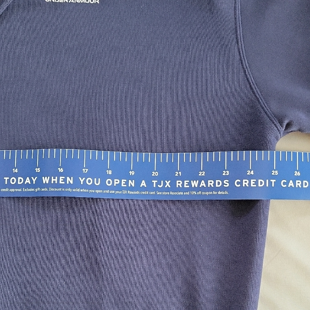 Under Armour Women's Dark Blue Hoodie - Picture 3 of 5